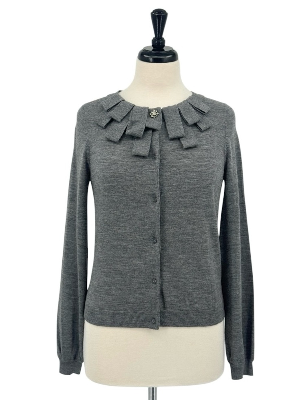 Ann Taylor Merino Wool Cardigan Coquette Feminine Vintage Style